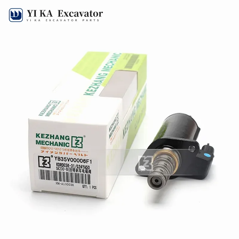 

For Kobelco rotary brake solenoid valve SK230-6E/200 rotary solenoid valve YB35V00006F1 excavator