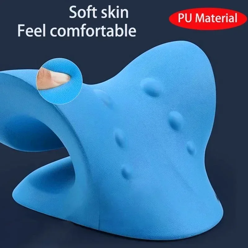 

Spine Pillow Correction Massager For Cervical Stretch Stretcher Traction Traction Pain Alignment Device Shoulder Neck Relief