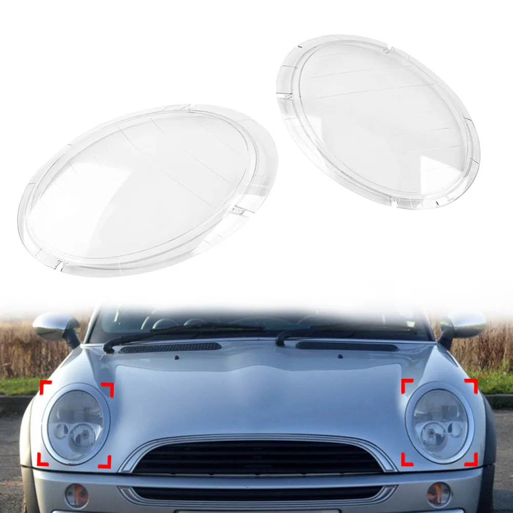 

Car Headlight Lens Cover Clear Lens Lampshade Headlamp Shell For BMW Mini Cooper R50 R52 R53 2001 2002 2003 2004 2005 2006