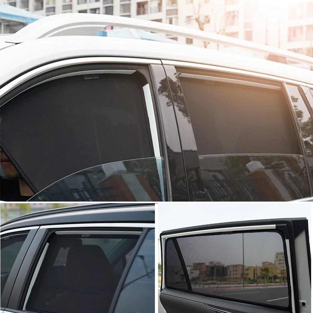 

For Skoda Superb Combi 2015-2021 Magnetic Car Sunshade Front Rear Windshield Mesh Frame Curtain Side Window Sun Shade Visor