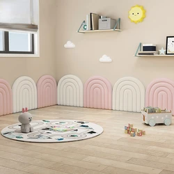 Children's Anti-collision Wall Sticker Soft Bag Cabecero Cama Infantil  Bed Headboard Pegatinas Cabecero Cama Headboard