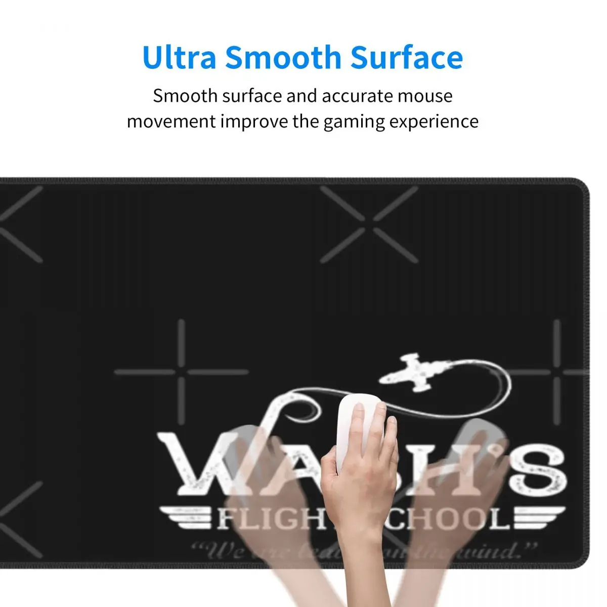 Wash S Flight School Rubber Keyboard Pads