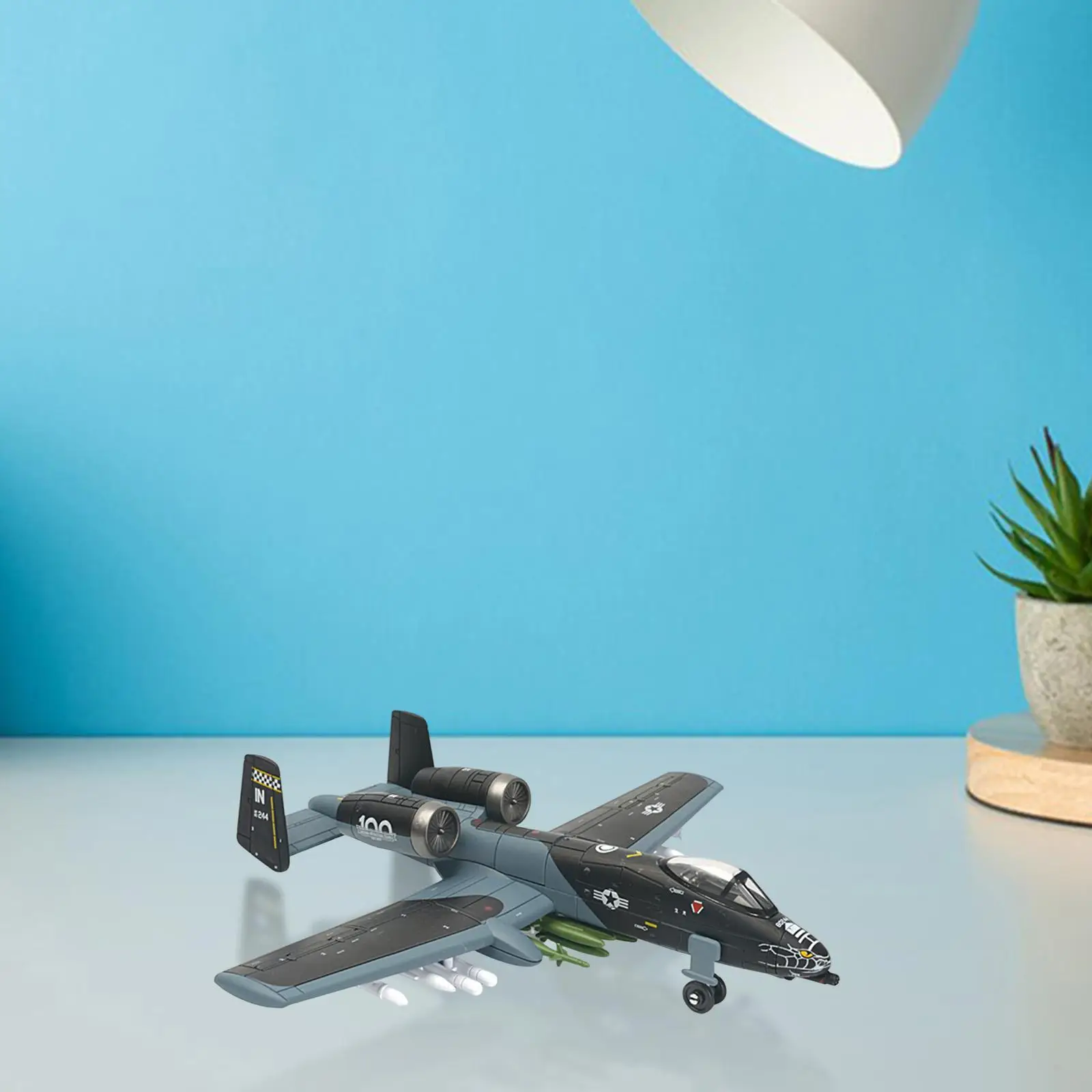 

1:72 Airplane Model Assembly Building Blocks Collectable Display Ornament