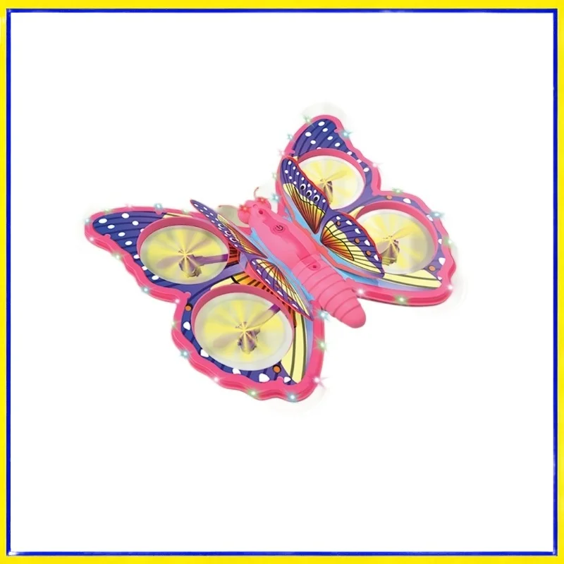 เครื่องบินบังคับวิทยุ Butterfly V40 สำหรับเด็ก โฟมควอดคอปเตอร์ 3 โหมดความเร็ว พลิกตัว 360 องศา หลบหลีกสิ่งกีดขวาง ของเล่นเครื่องบินรบสำหรับเด็ก