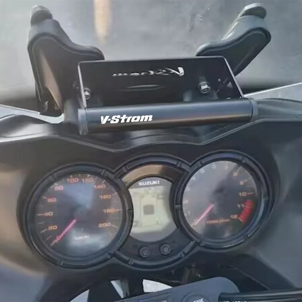 

Для Suzuki V-Strom 650/ABS 2004-2009 2010 2011, мотоциклетный GPS-телефон, умное навигационное крепление, монтажный кронштейн DL650/ABS DL1000