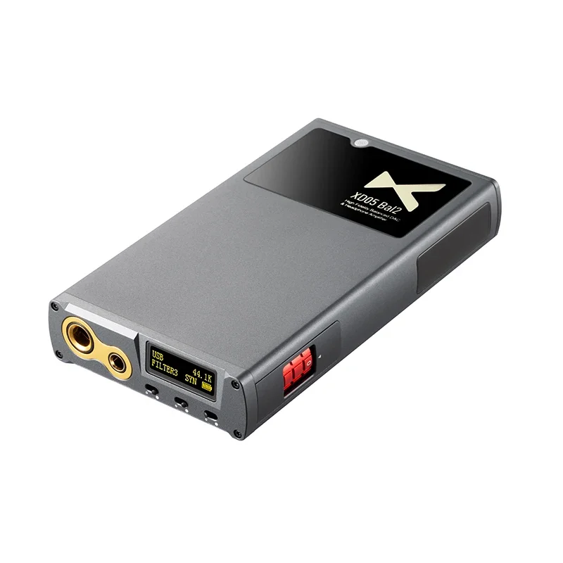 

XDUOO XD05 BAL2 Portable DAC & Headphone Amplifier Bluetooth 5.1 XU316 4.4mm Balanced Port Decoder Amplifier