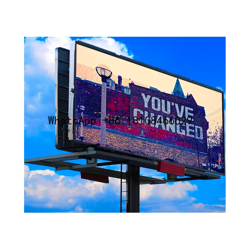 

LED Display Installed Outdoors Football Fields Shopping Mall Walls Highways Rear-maintenance Maintenance Is More Convenient