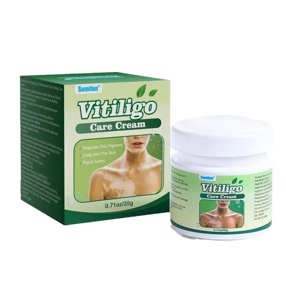 Vitiligo salep Herbal ekstrak, penghilang Ringworm putih Spot Vitiligo perawatan penghilang kulit Vitiligo krim menghilangkan C0P1