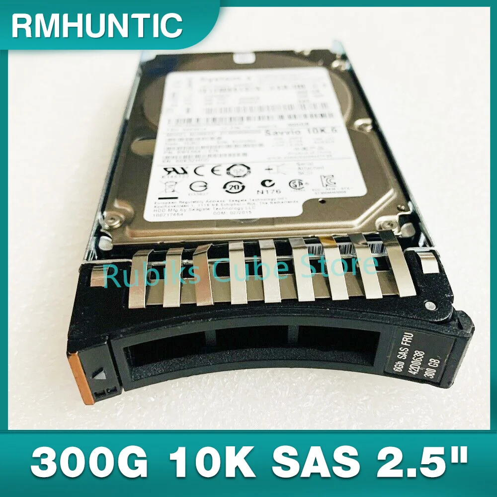 For Lenovo Server Hard Disk X3500 X3550 X3650 42D0638 M2 M3M4 300G 10K SAS 2.5