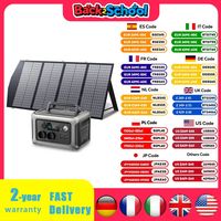 ALLPOWERS R600 Portable Powerstation with Solarpanel (Optional)，299Wh 600W LiFePO4 Battery for Home Backup Outdoors Camping RV