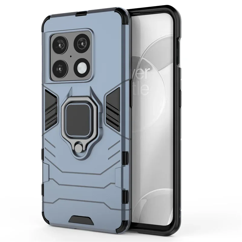 For Oneplus 10 Pro 5G Case Silicone Shockproof Bumper Armor Phone Case For One Plus 10 Pro 10Pro Magnetic Holder Ring Back Cover