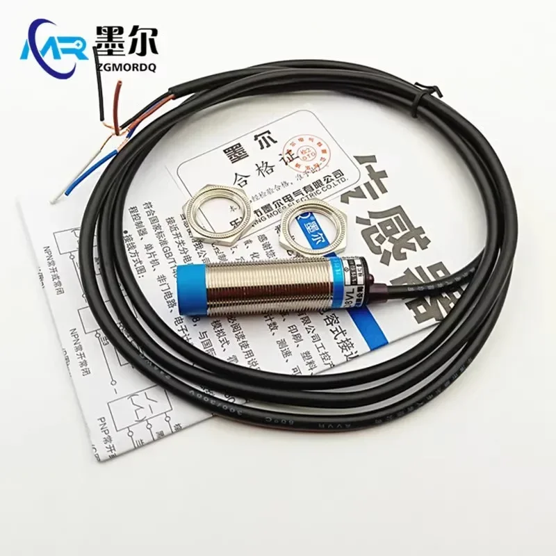 Linear displacement analog proximity switch 0-10V/4-20MA four wire voltage and current M18 sensor