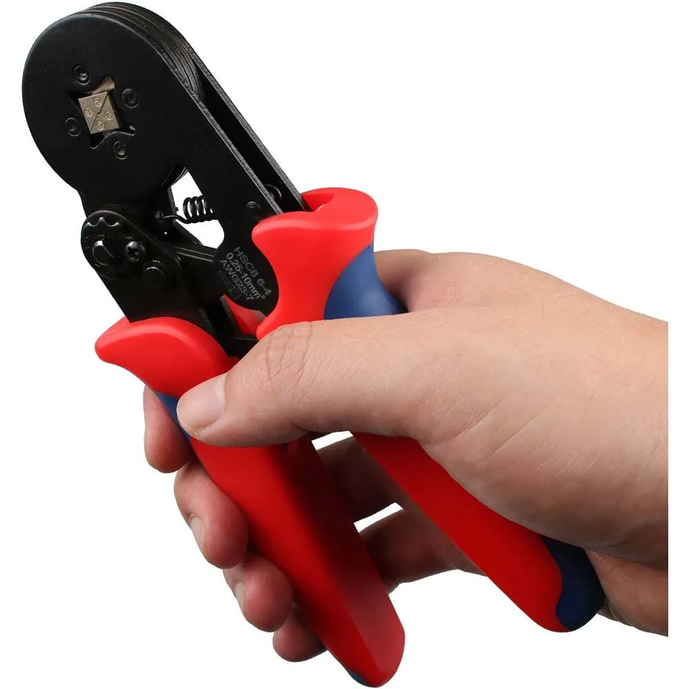 Imagem -03 - Auto-ajustável Ratchet Crimping Tool Fio Ferrules Conectores Pin Cabo End Ferrule Crimper Alicate Awg237