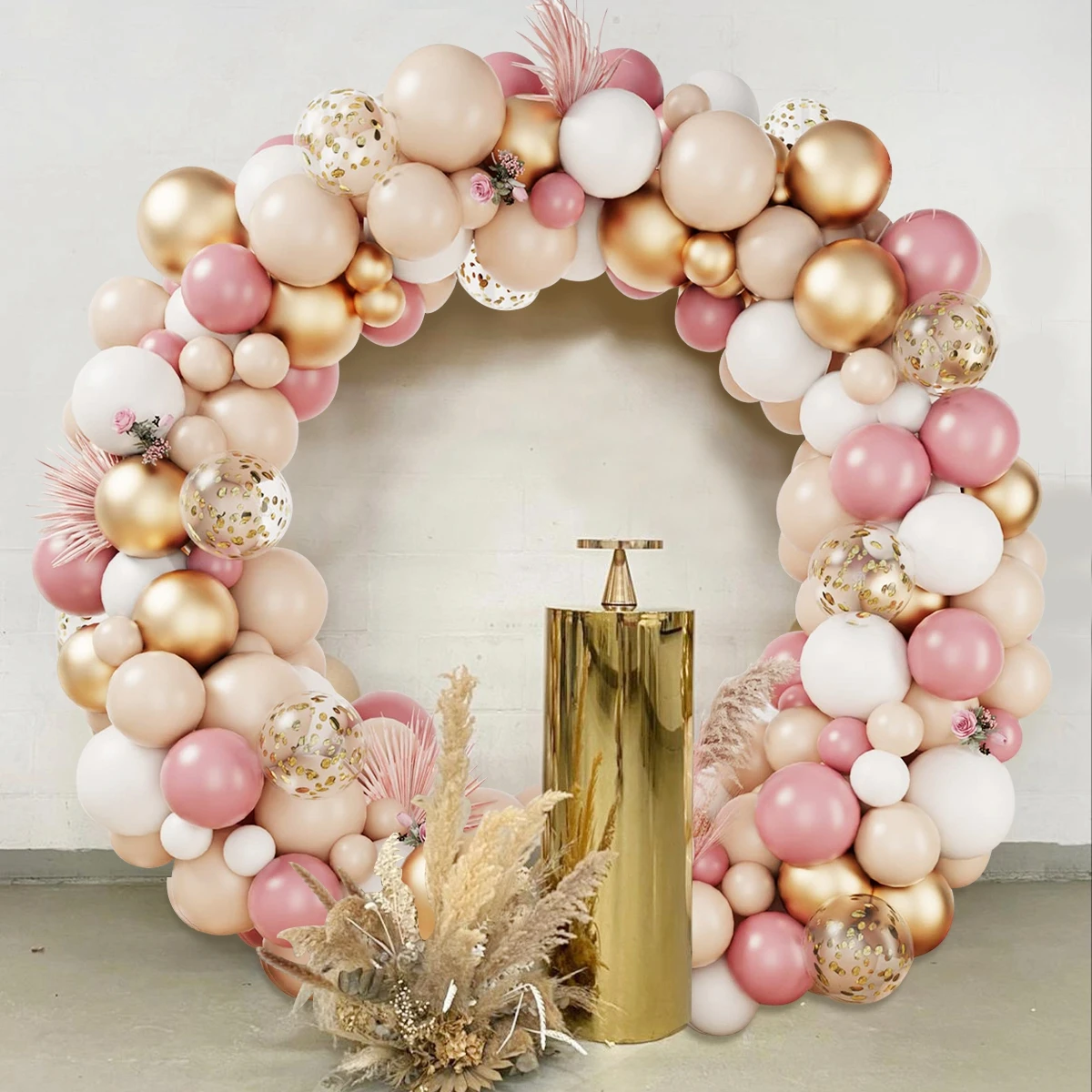 Tender Orange Pink Macaron Balloon Garland Arch Kit Birthday Party Decor Kids Wedding Birthday Party Supplies Baby Shower Ballon image 4