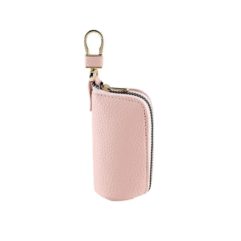 Poudres porte-clés de grande capacité pour hommes, mini sac, simple, compact, zippé, multifonction, moderne, accessoires