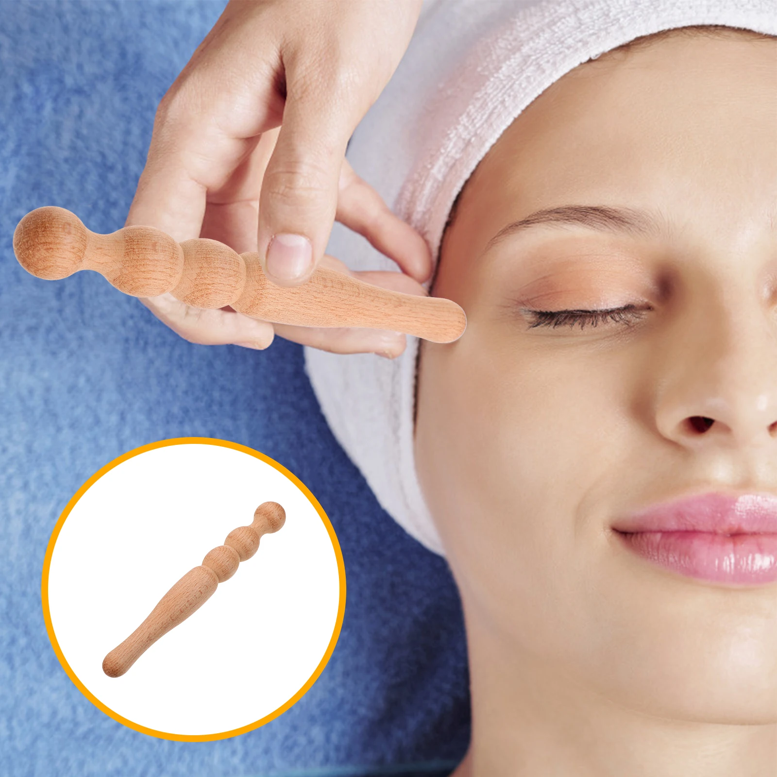 

Wooden Acupuncture Point Pen Body Massage Rod Foot H Sole Tendon Stick Manual Massaging Tool Scraping High Quality Durable