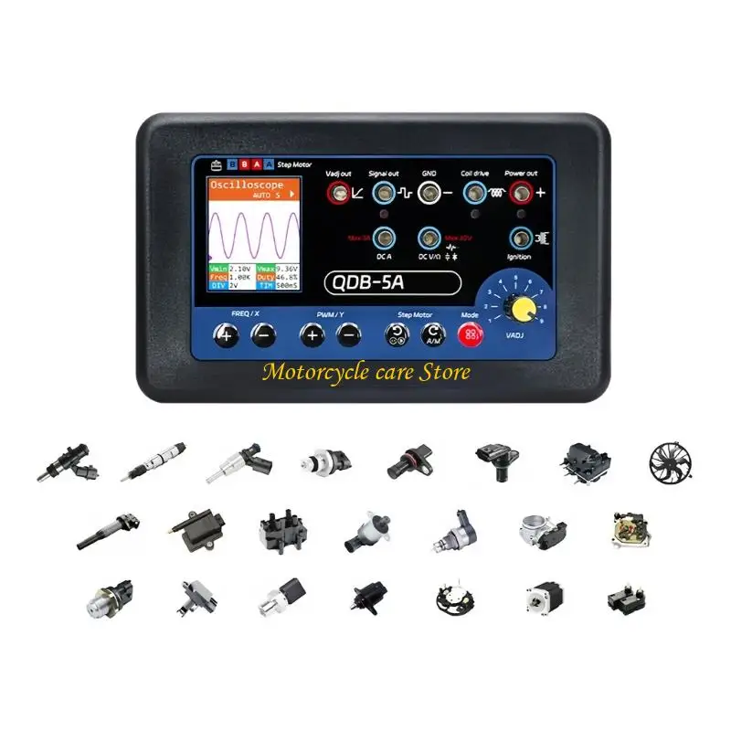 

U75F Vehicle Electrical Analyzers With Steppers Motor control PWM Generator And Oscilloscope