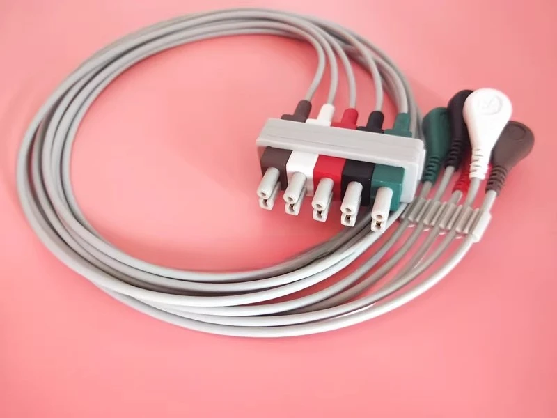 

Compatible with For Philipss monitors ECG lead wire Split five-lead cable