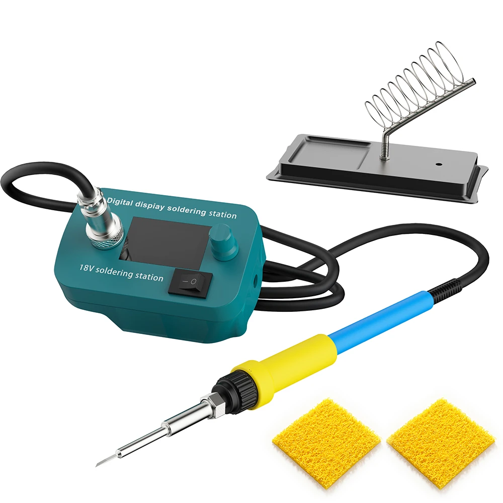 Kabellose elektrische Lötstation für Makita 18V Akku, 60W Schweißgerät, PCB-Reparaturwerkzeug für Heim und Outdoor