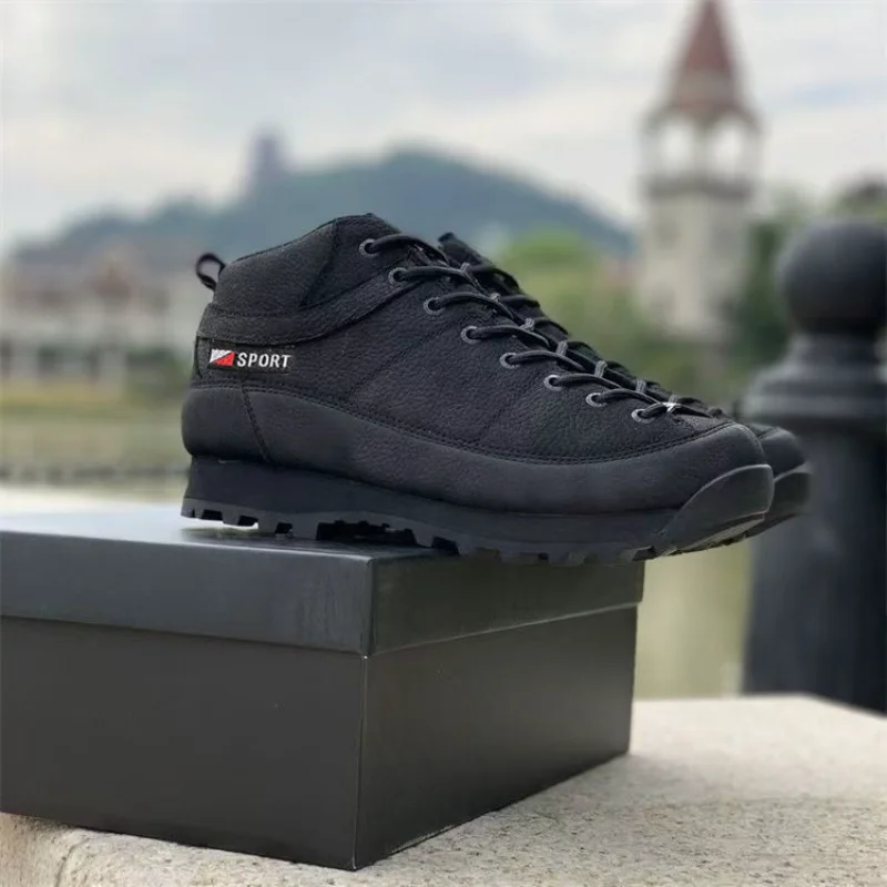 Luxus Marke Klettern Schuhe Männer Anti-Slip Wanderschuhe Mann Im Freien Tragen-beständig Wanderschuhe Schuh Bequeme Trekking Turnschuhe