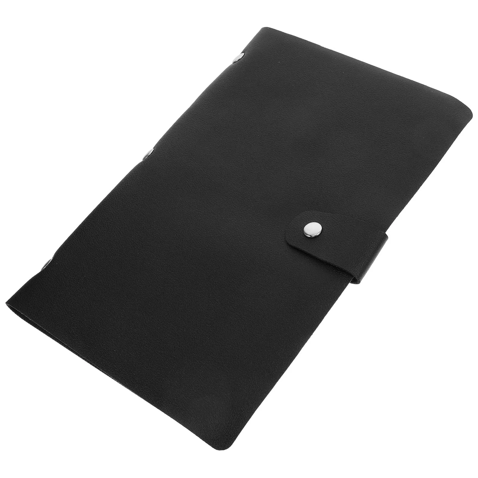 

Pu Invoice Album Thick Bill Organizer For Office File Storage Folder Waterproof Document Holder Portable Design Business