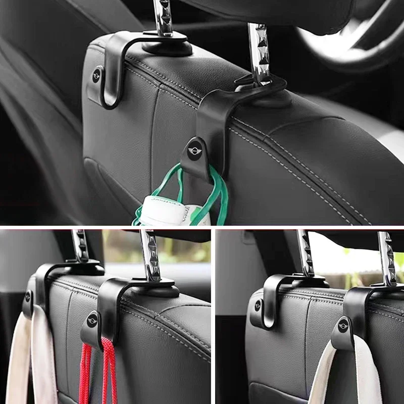 New Car Seat Back Hook Holder Storage Hanger Car Styling For BMW MINI Cooper One JCW Clubman Countryman R55 R56 F55 F56 R57 R58