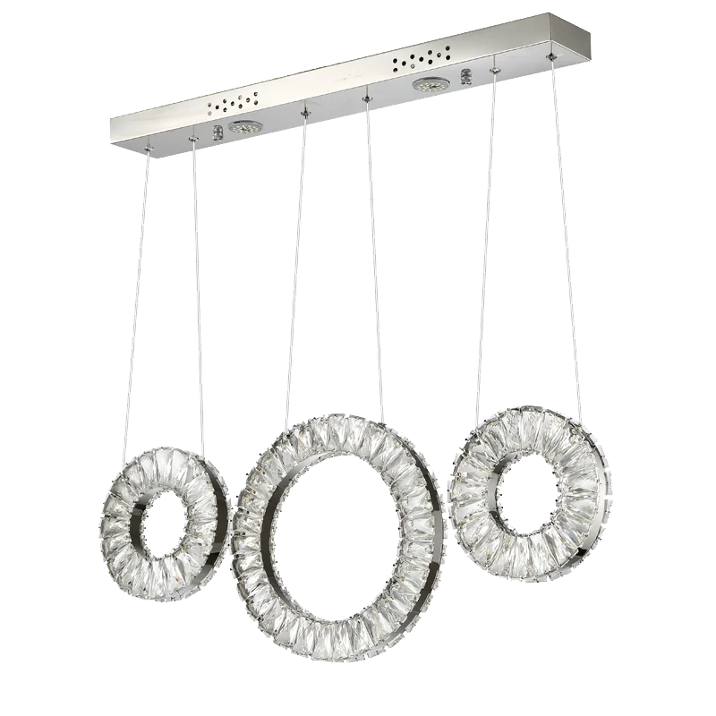 

New Design Modern Decorative Chandelier Double-sided Chandelier LED Living Room Crystal Chandelier