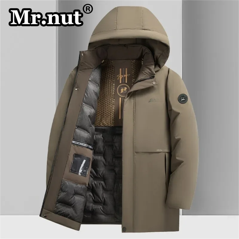 

Mr.nut Stylish Thermal Durable Hooded Jackets Men's Casual Thickening Cotton-padded Clothes Winter Jacket Windbreak Male Coat