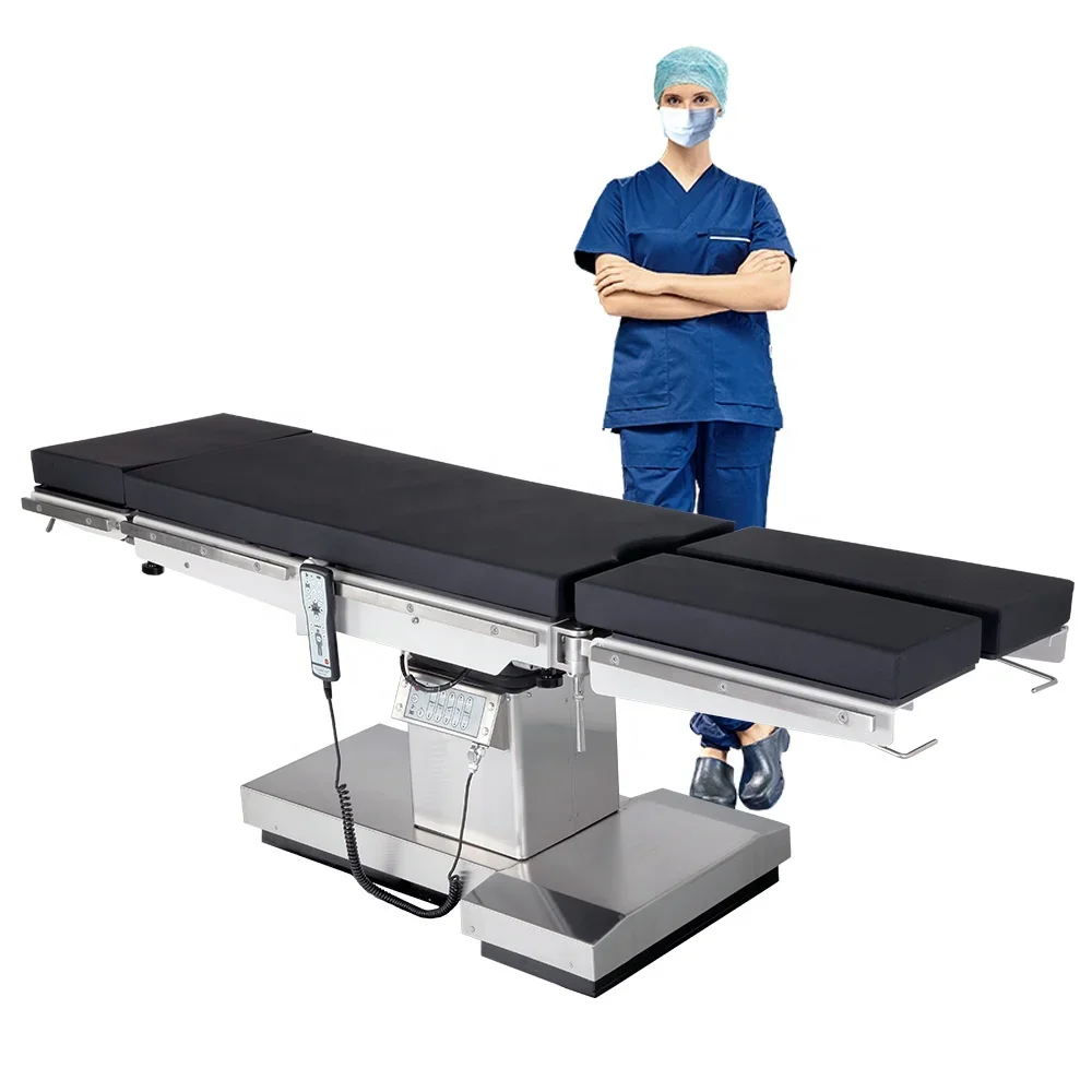 

HE-508A Medical General Surgery Table Electric Surgical Operating Bed Operation Room Table Price