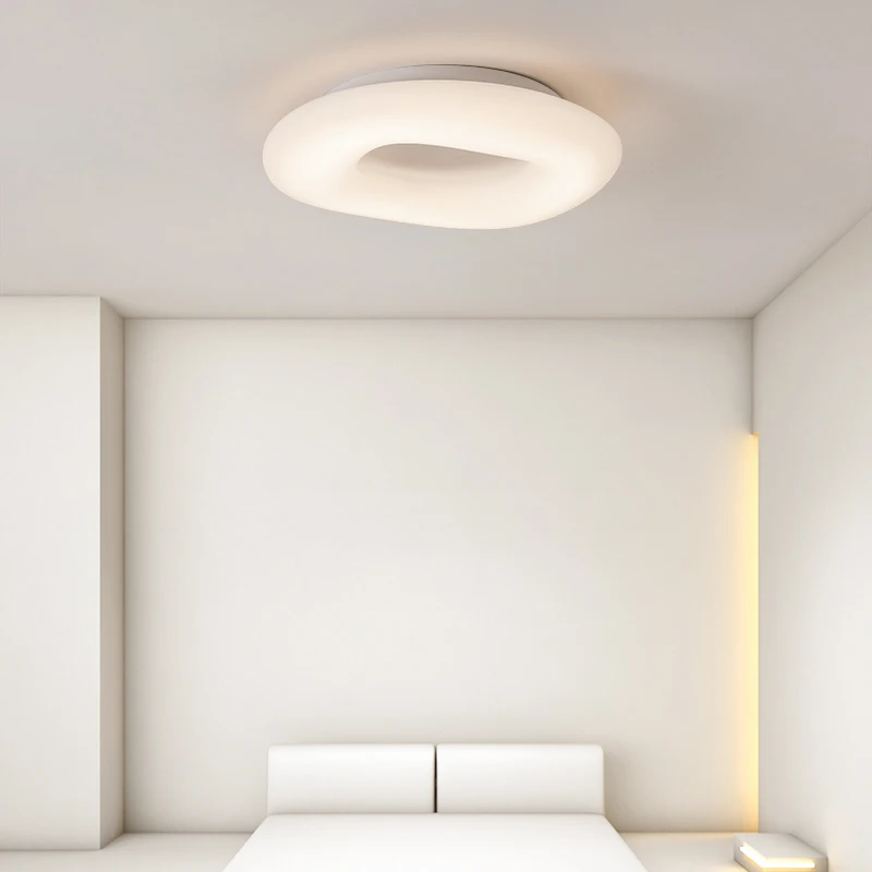 Nordic Bedroom Ceiling Light Home Decor Round LED Ceiling Lamp For Study Room Home Decoration Ceiling Lighting Fixture