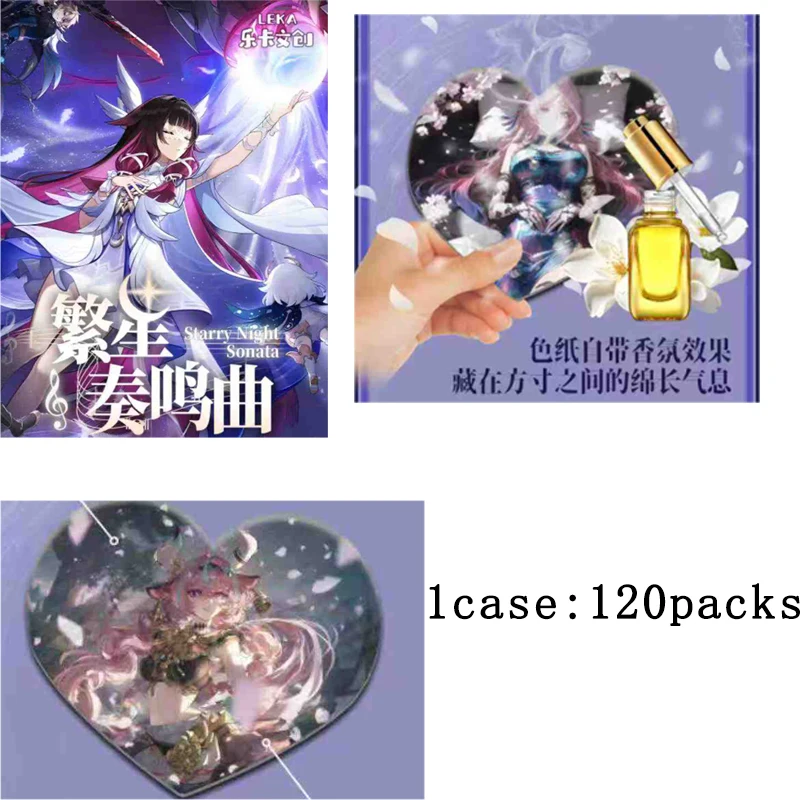 

Original Genshin Impact Collection Cards 13x16cm Heart Shape Art Board Raiden Shogun Keqing Collector‘s Display Gift