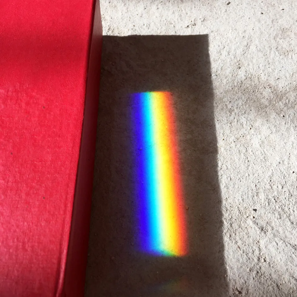 K9 Grade Triangular 2 Inch for School Science Labs Homeschooling and For Light Refraction Observation Experiments
