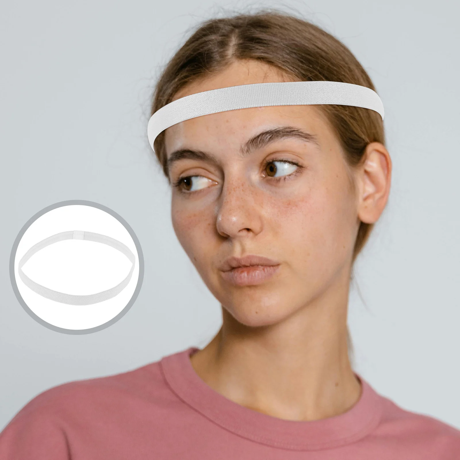 

Sports Headband Elastic Sweatband Breathable Fitness Yoga Sweat Headband for Running Gym Workout