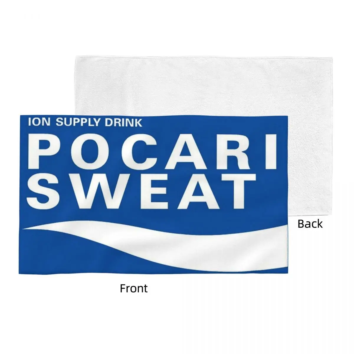 Custom Just Some Pocari Sweat Merch Soft Face Towel Quick Dry Pool Bath Cotton Towels Absorbent Quick