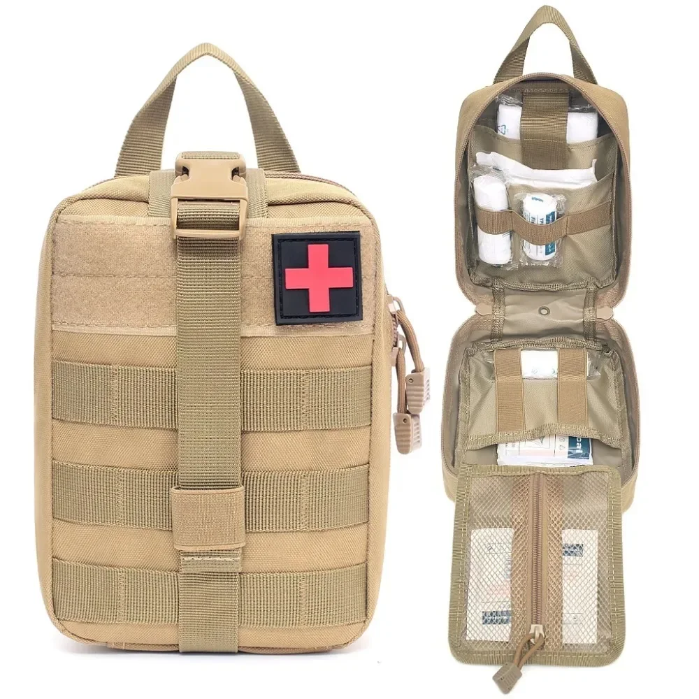 Outdoor First aid kit EDC Molle Medical Kit IFAK Survival Emergency Waist Pack EDC Kit Outdoor Hunting Accessories