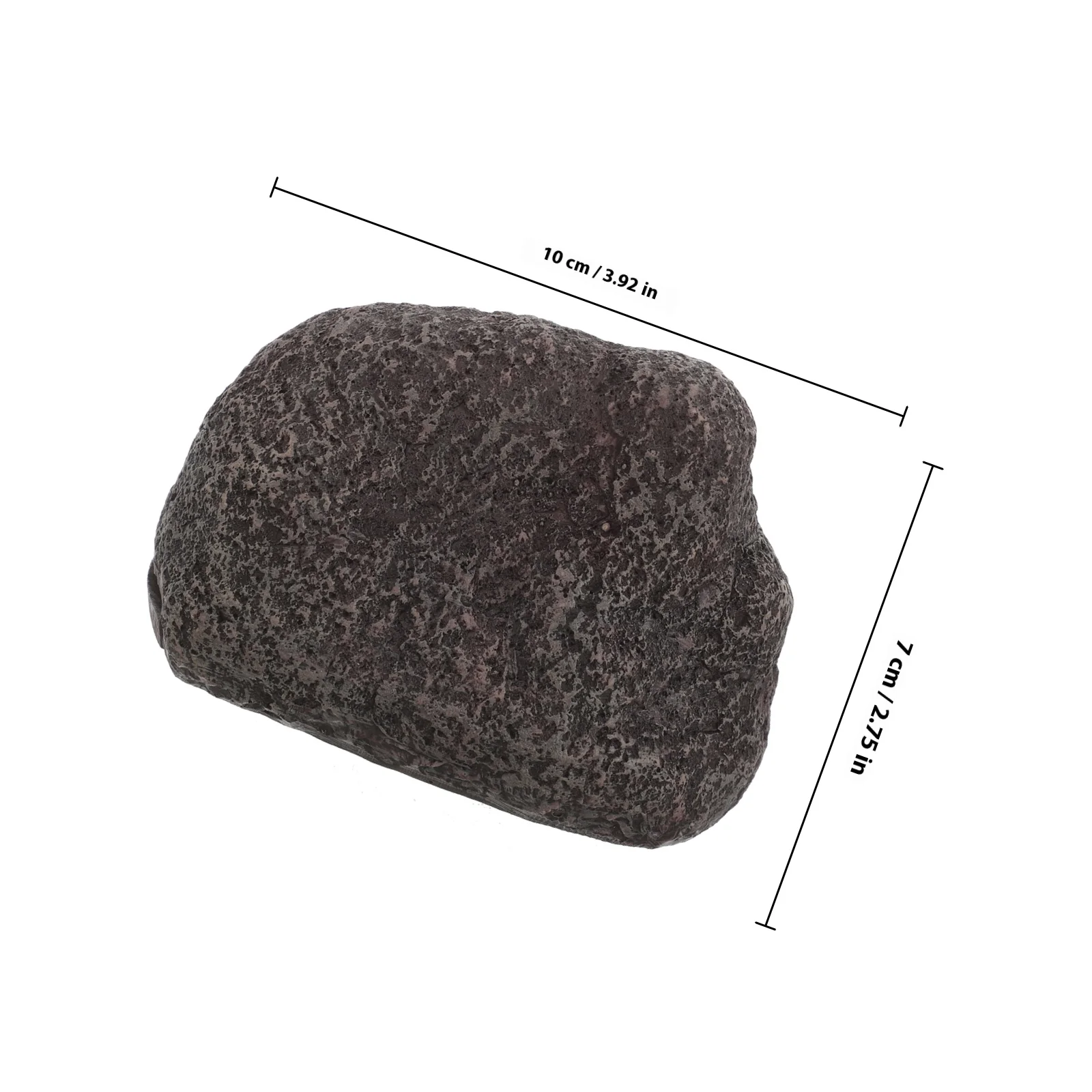 Holder Box Fake Rock Stone Design Resin Outdoor Garden Key Hider Waterproof Entry Storage
