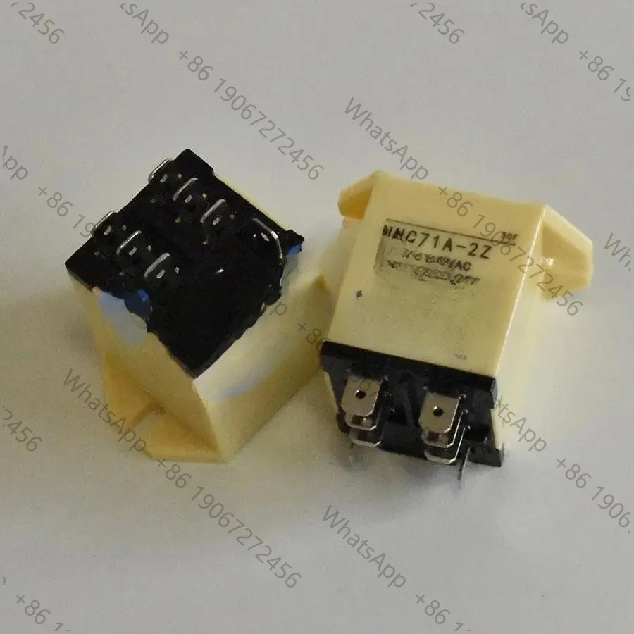 JQX-30F-2Z HHC NNC71A 12V/24VDC 110V/220VAC 30A 8Pin Electromagnetic Power Relay DPDT 2NO 2NC Overload Protection Remote Control