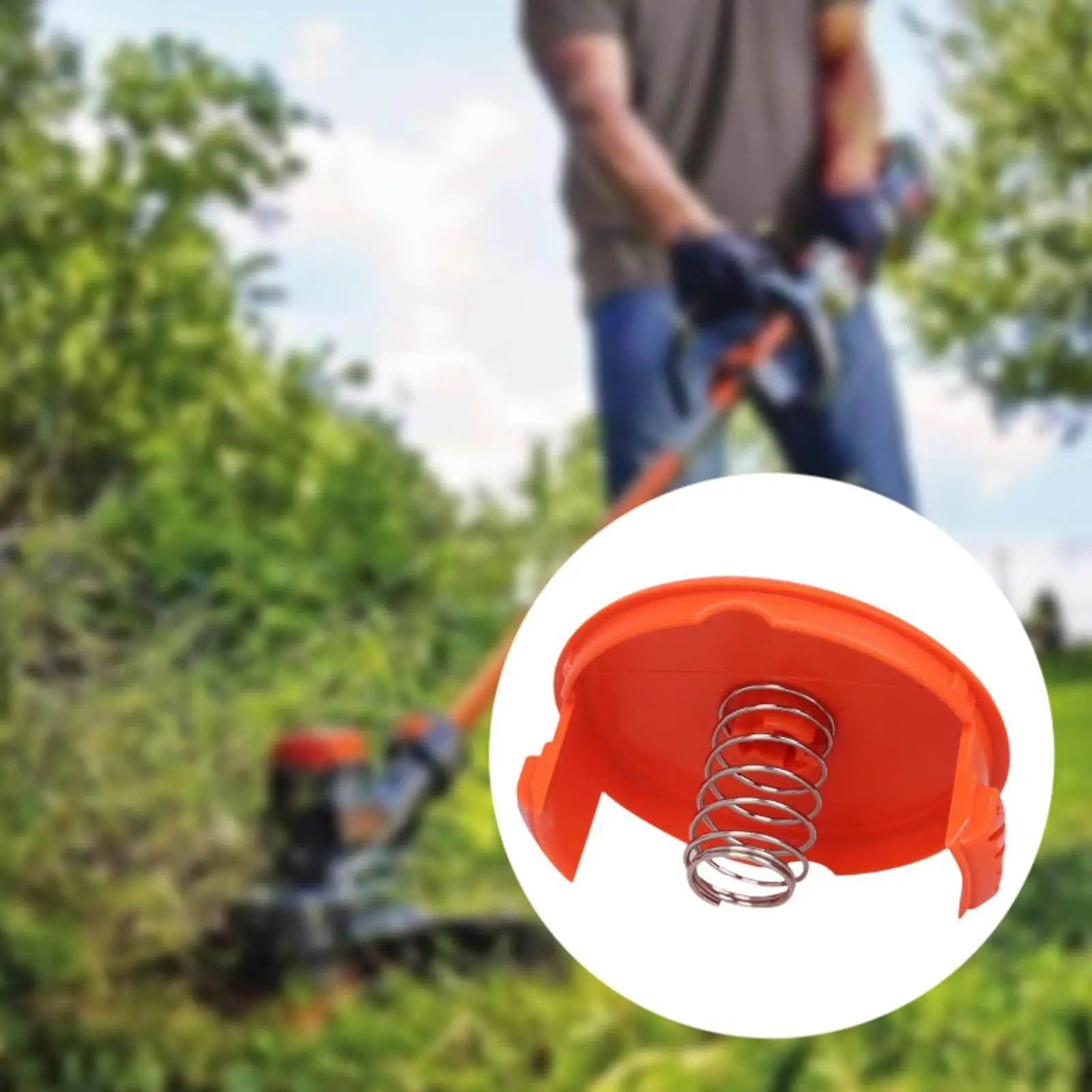 Strimmer Spool Cap Versatile Timeproof Sturdy User-friendly Field Mower Afs