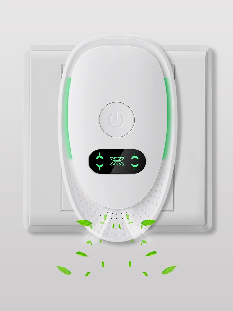 Purificateur d'air filtre à anions générateur d'ions négatifs enfichable dépoussiéreur d'odeur de fumée éliminateur d'odeur nettoyant pour le bureau à domicile