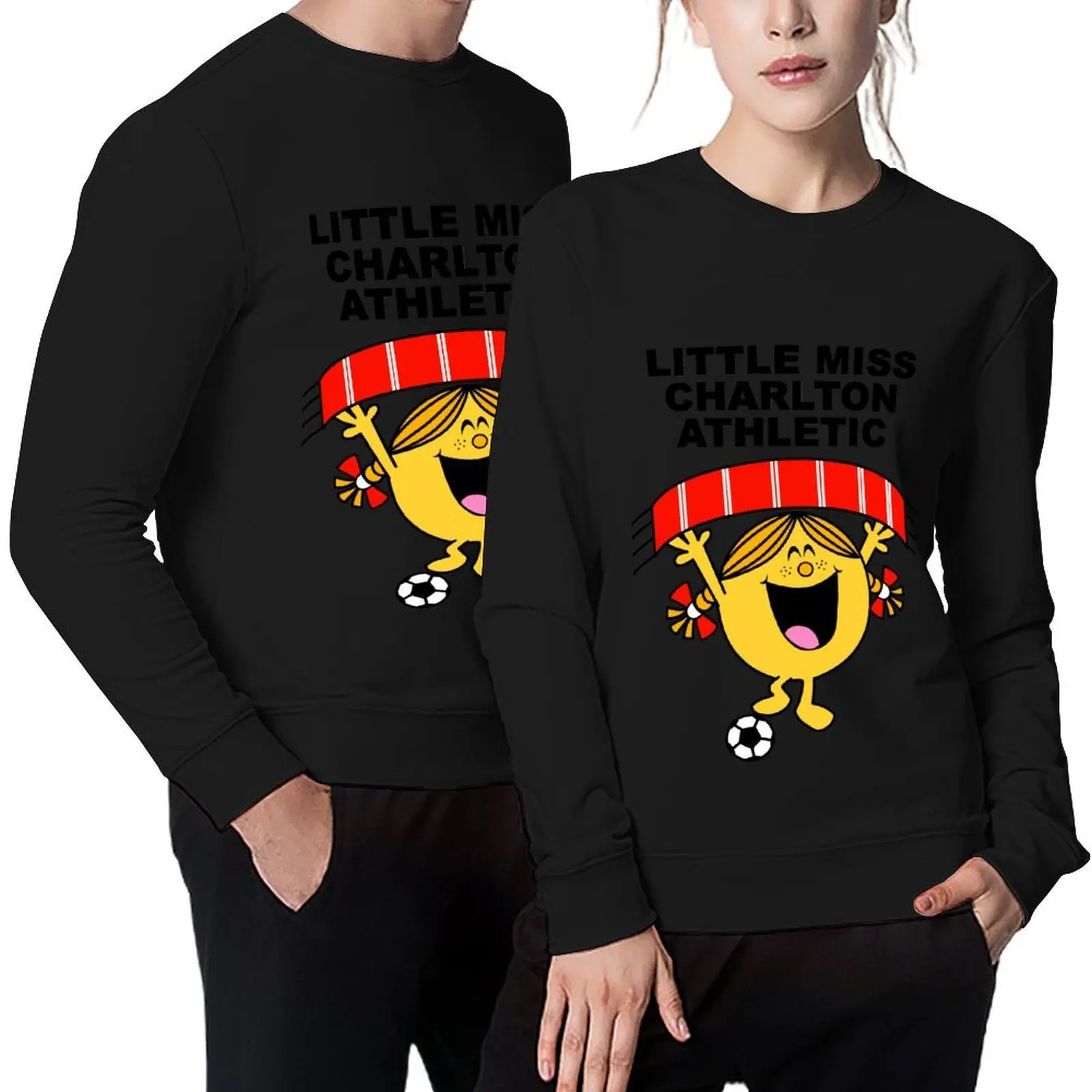 

Little Miss Charlton Athletic Pullover aesthetic clothing mens clothes men clothing korean style clothes graphic sweatshirts