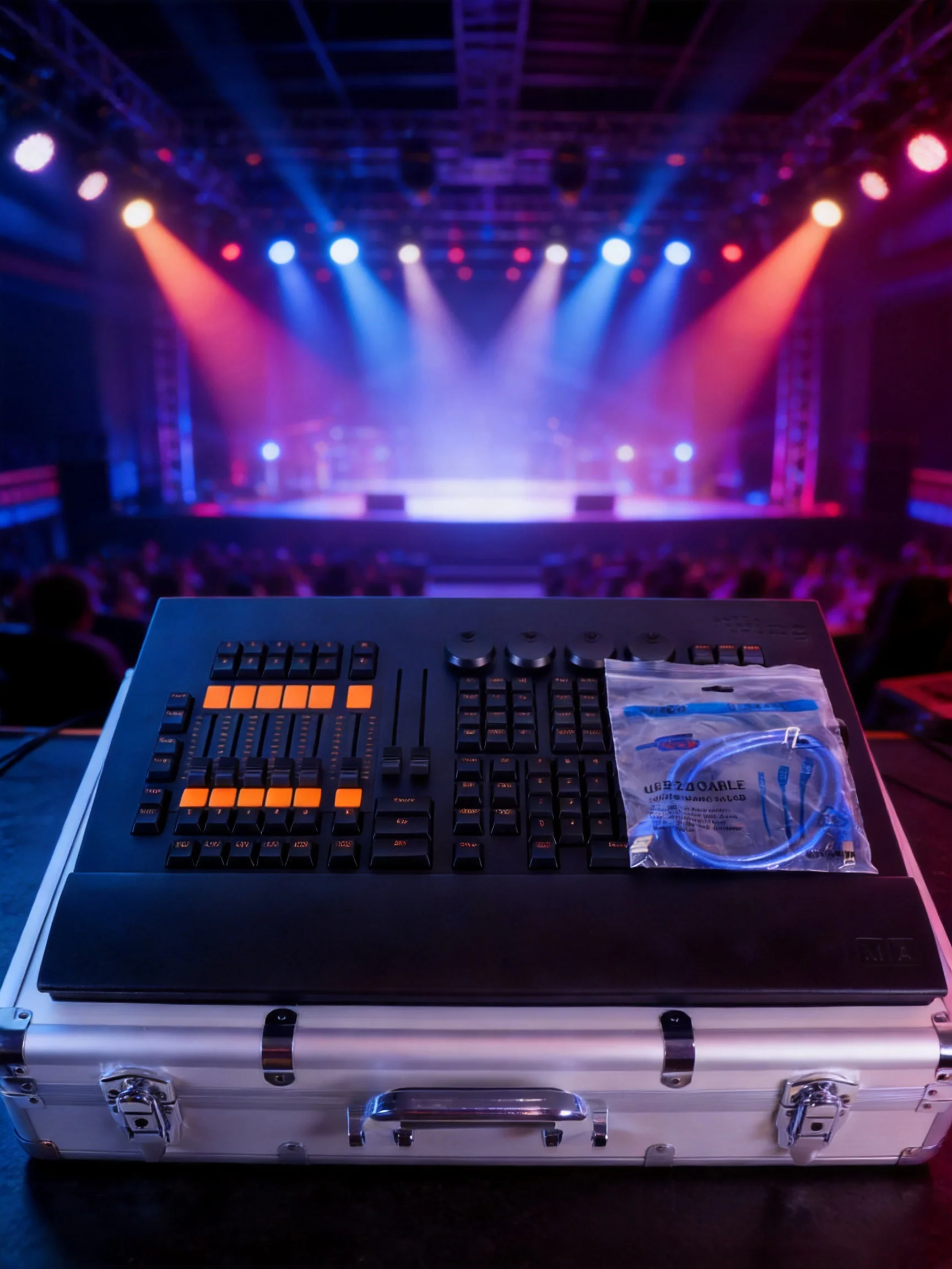 MA Command Wing/ Fader Wing DMX 512 Konsole Bühnenlicht-Controller für LED Par-Scheinwerfer, Moving Head-Leuchten und Spotlights