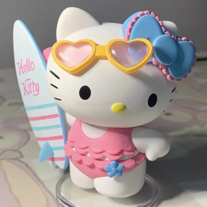 Sanrio Blind Box Hallo Kitty Cinna moroll kleine Insel Serie Kawaii Anime Spielzeug Modell Puppe Sammlung Mystery Box Geschenk Spielzeug