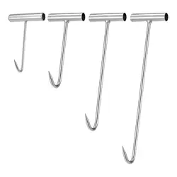 Manhole Hook Tool Versatile Lifting Hooks Lift Manhole Covers Drain Cover Rolling Doors Lifting Door Lifting Hook Easy to Use