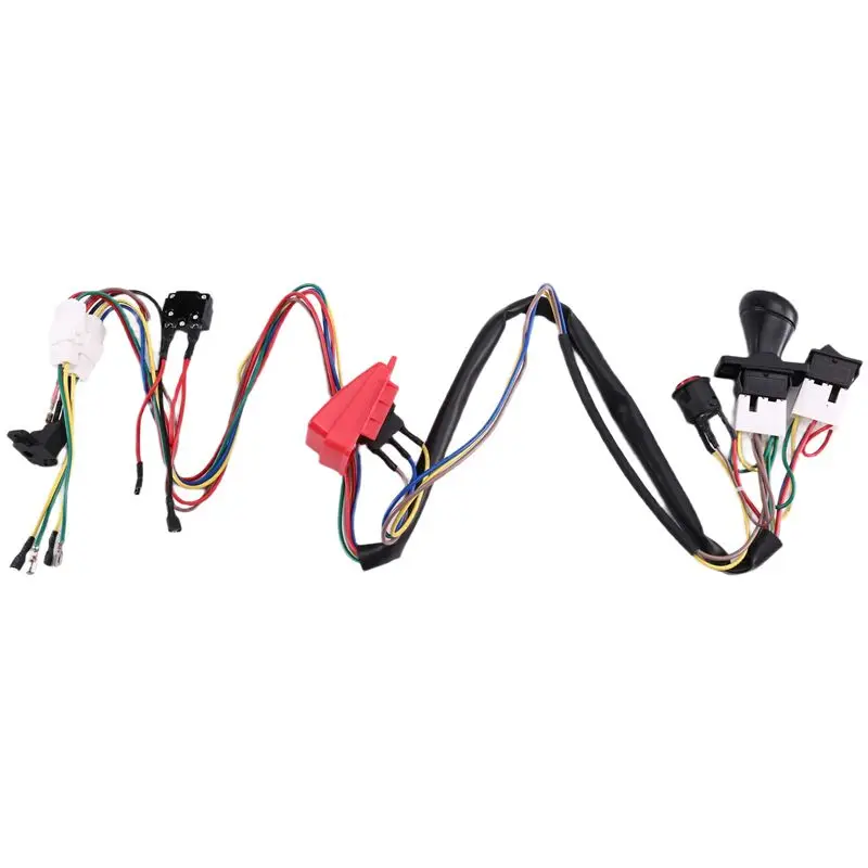 B78B-Electric Car Kids Ride On Accessories, Wires And Switch Modification Kit For Children Electric Cars DIY Without Motor