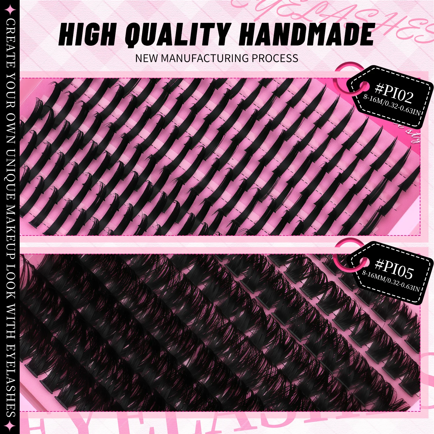 VELTRINAY رقيق لاش مجموعات أفخم سميكة جلدة رمش ملحقات حجم لاش مجموعات DIY بها بنفسك الرموش مجموعات ماكياج #4