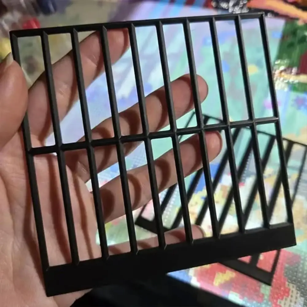 3D Diamond Drawing Ruler Anti-Slip High Precision Gem Painting Rulers Lightweight Gem Painting Grid