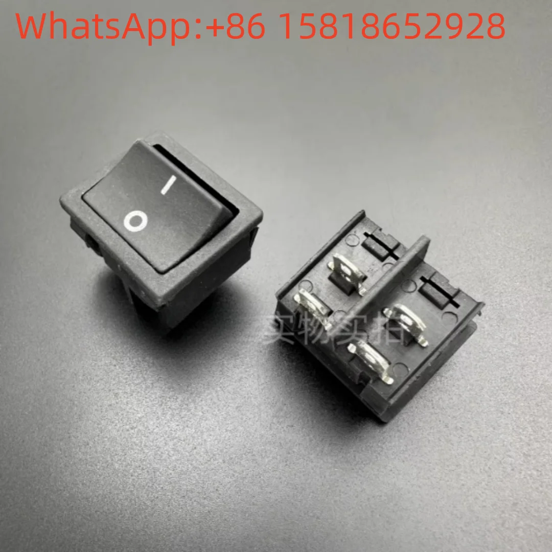 2pcs KCD5 Taiwan FH FH-606 Rocker Boat-shaped Power Switch, Boat-shaped Button, 4-pin, 2-position, 6A 250V Button