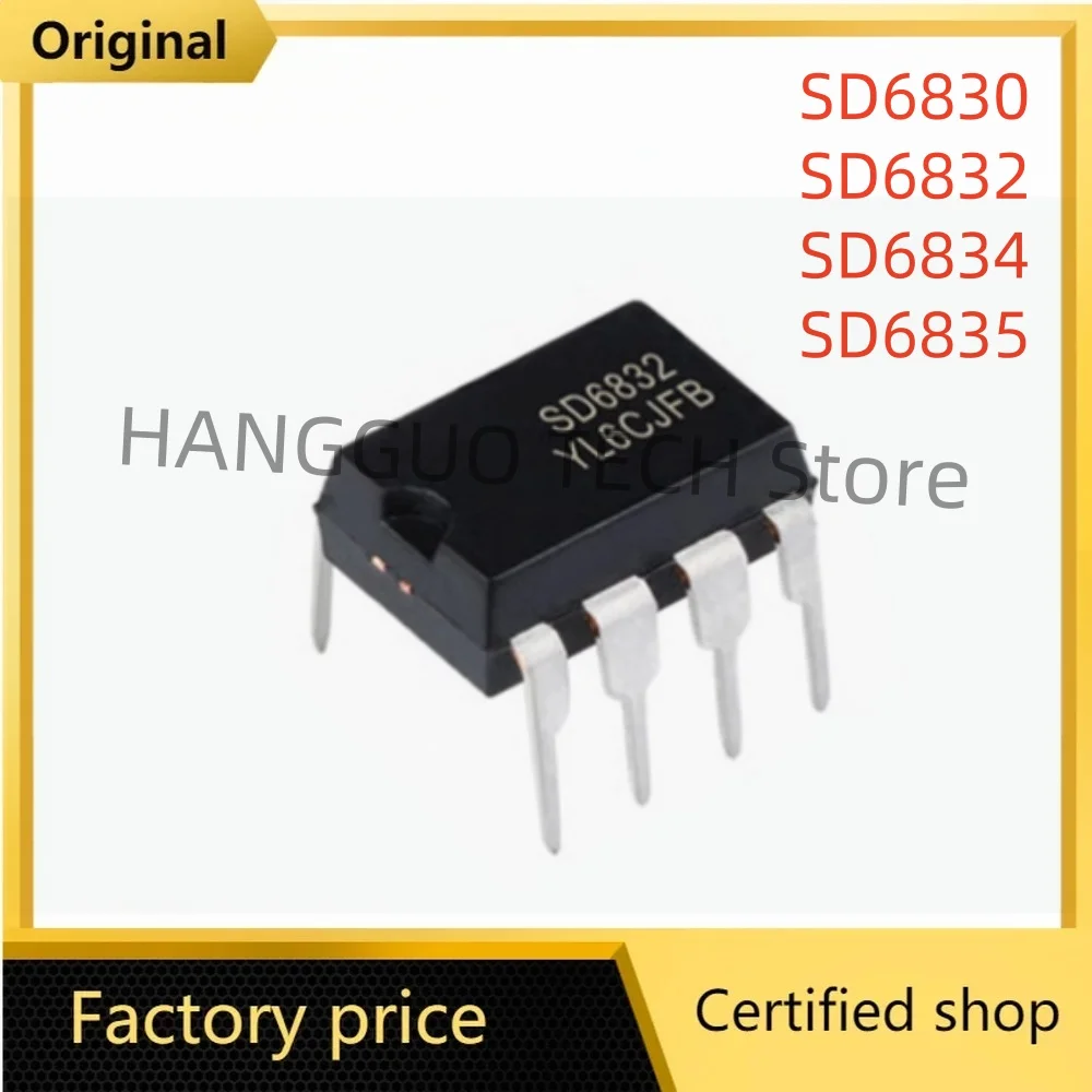 10pcs SD6834 DIP-8 SD6834 DIP SD6835 SD6832 SD6830 SD6864 SDC606 SDC603