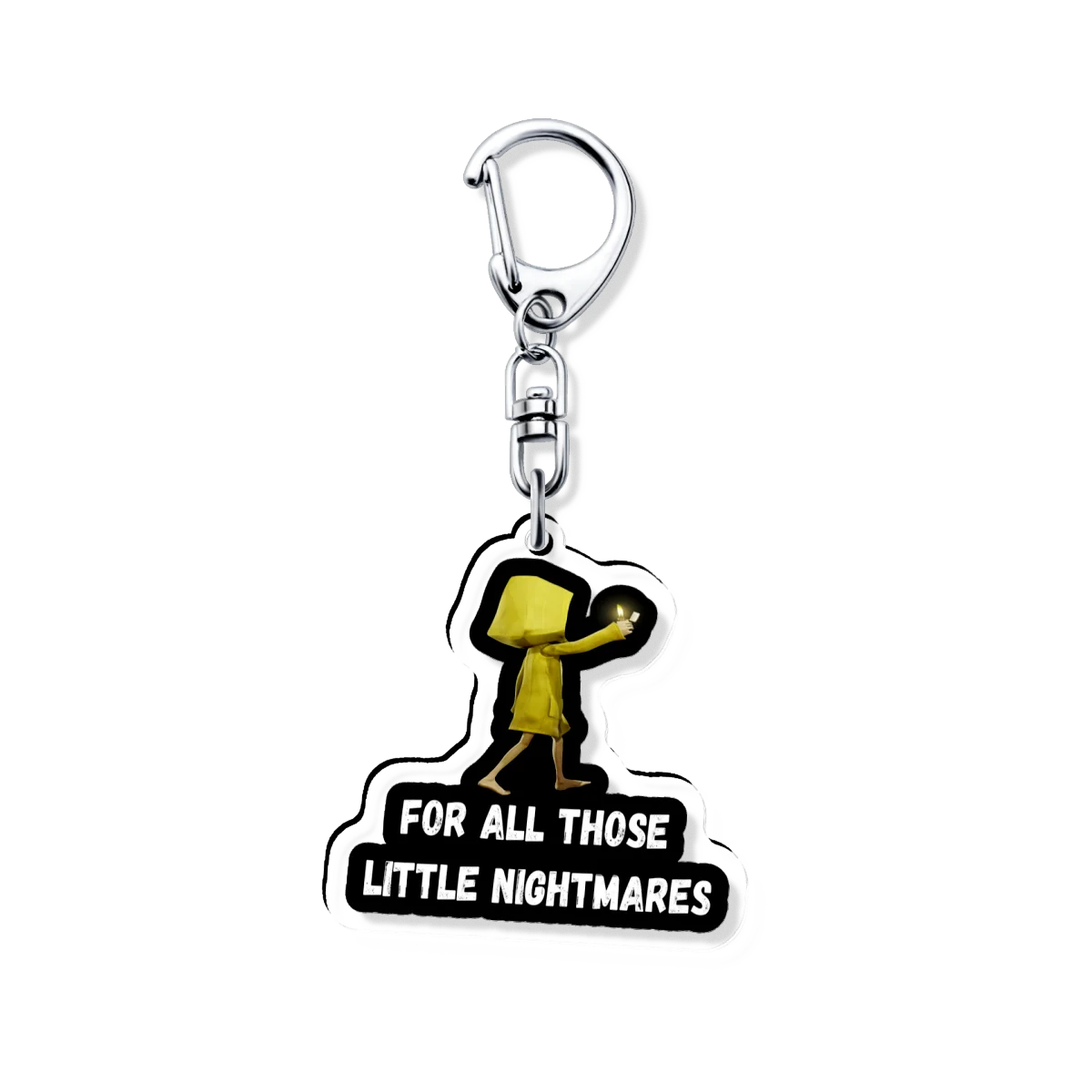 ليتل كابوس الاكريليك جميل المفاتيح مجوهرات أصدقاء شنطة هدايا سحر كيرينغ تذكارية مفتاح سلسلة قلادة لعبة الصلة المنتج