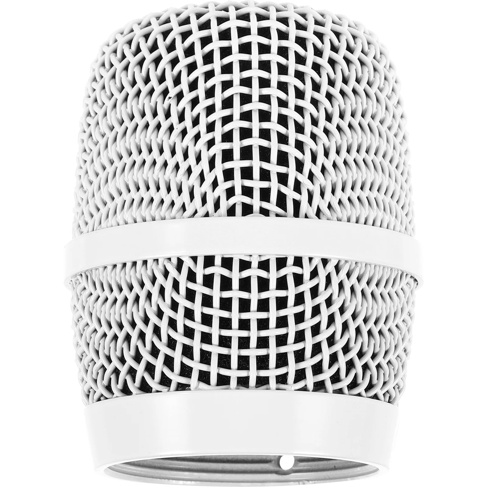 

Microphone Grille Metal Replacement Ball Head Supplies Accessory Mesh Durable for Microphones